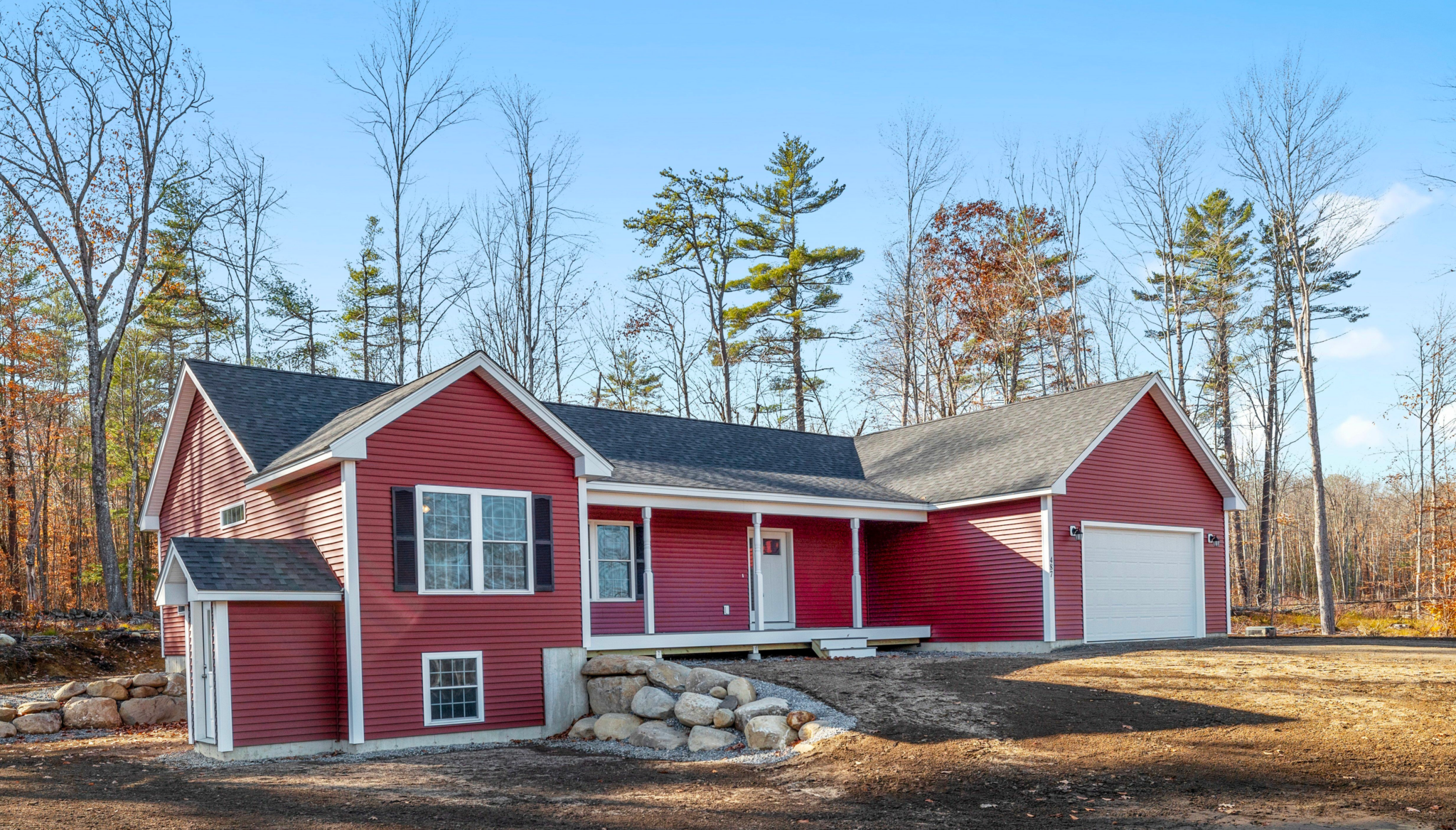 barn red home siding